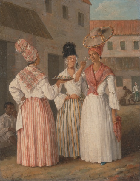 Agostino_Brunias      A West Indian Flower Girl and Two other Free Women of Color